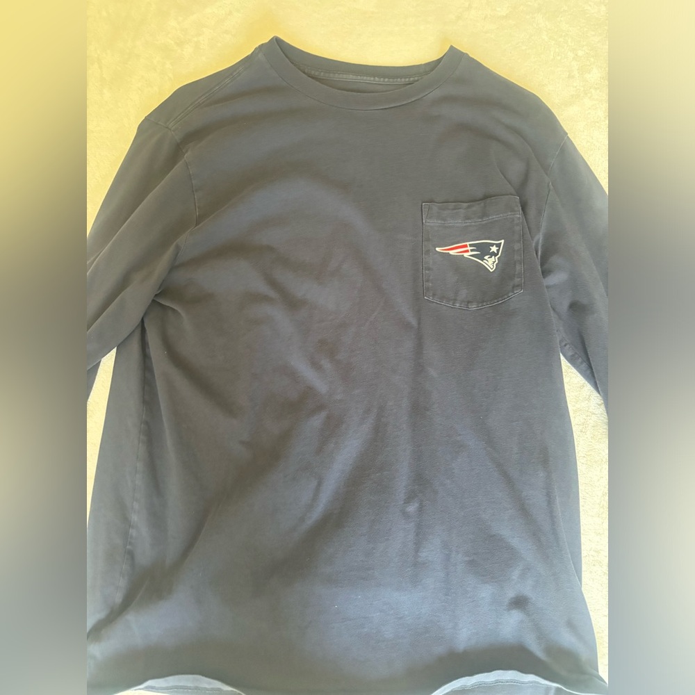 Vineyard Vines New England Patriots Long-sleeve Tee
